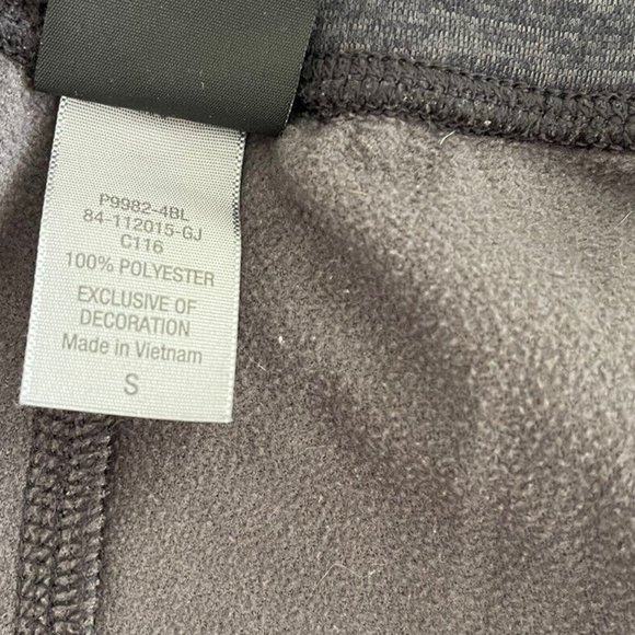 Champion Gray Duo Dry Cropped Slouchy Athletic Fleece Pants - Picture 6 of 7